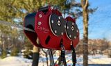 Zip-Rush HS Magnetic zipline trolley close-up